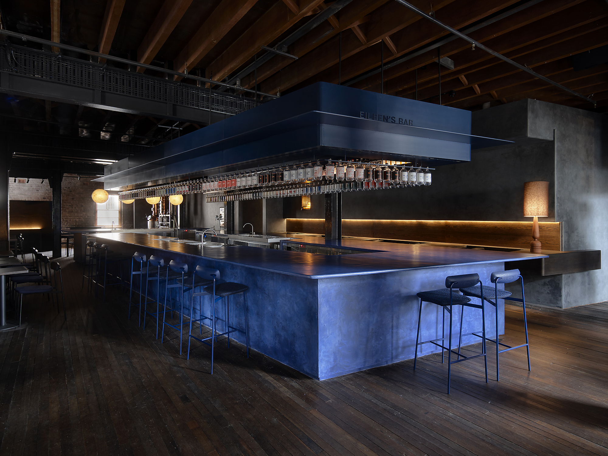 Interior photograph of Four Pillars Laboratory - Eileen's Bar by Anson Smart